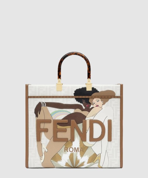 펜디 선샤인 쇼퍼백 미듐 8BH386