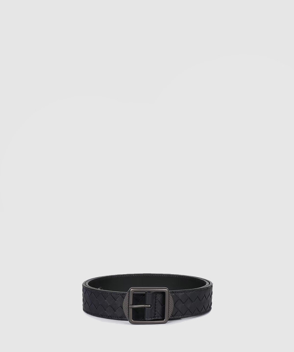 보테가베네타 클래식 위빙 소가죽 벨트 482669