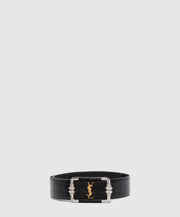 생로랑 모노그램 빈티지 벨트 640548