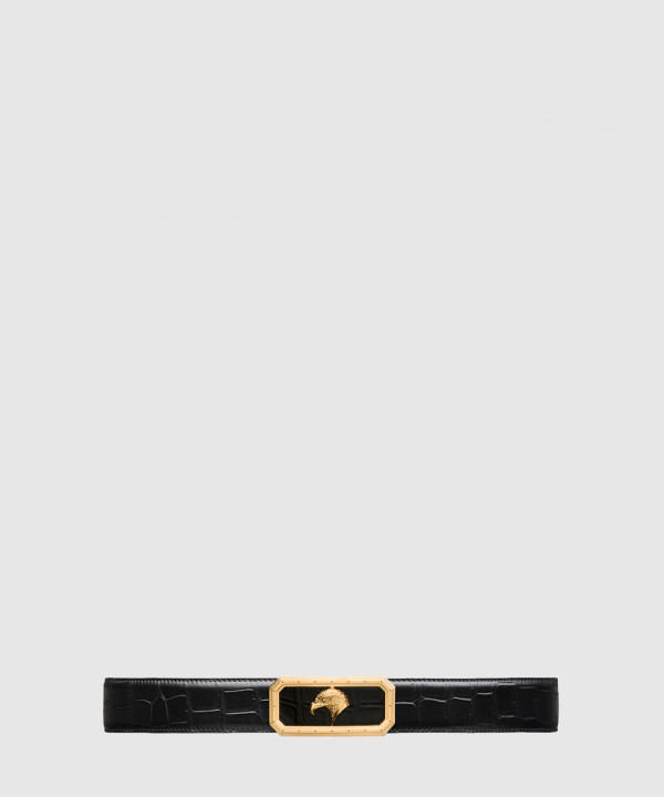 스테파노 리치 디아망테 크로커 벨트 N381CS-C374O