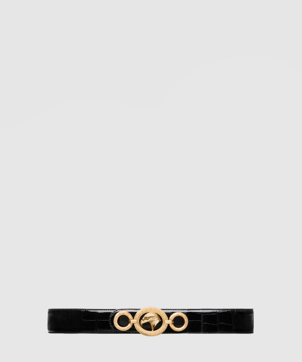 스테파노 리치 디아망테 크로커 벨트 N381CM-C581O