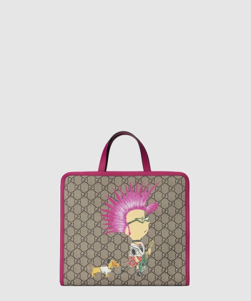 GG슈프림 캔버스 토트백 605614