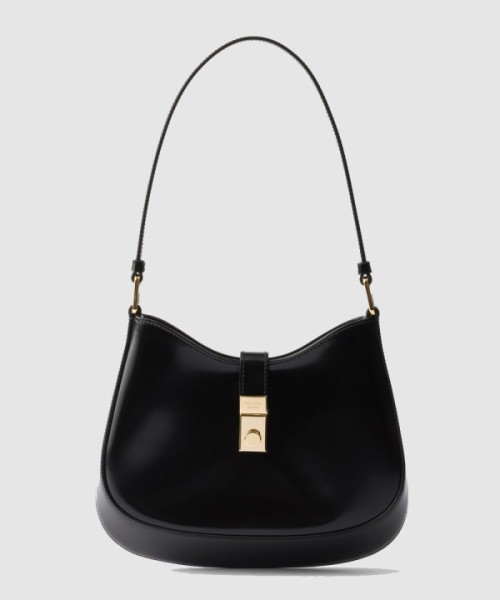 프라다 클레오 브러쉬드 가죽 숄더백 1BC169