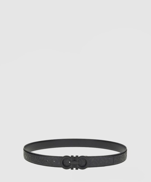 페레가모 길이 조절이 가능한 리버서블 간치니 벨트 67A254