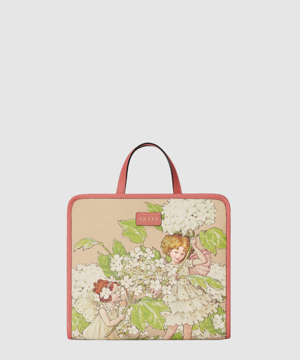 구찌 GG 캐릭터 프린트 토트백 605614