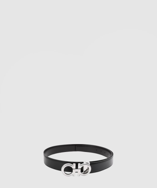 페레가모 길이 조절이 가능한 리버서블 간치니 벨트 670141