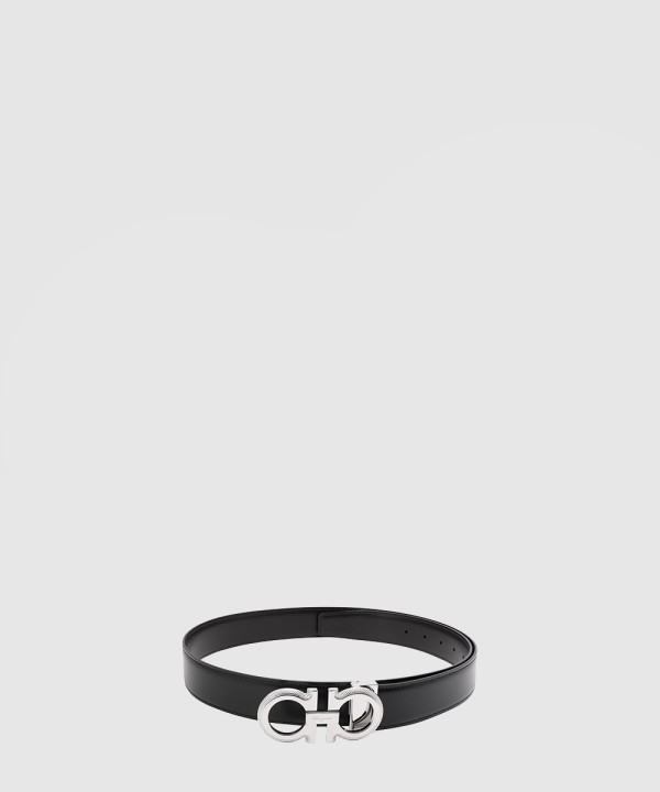 페레가모 길이 조절이 가능한 리버서블 간치니 벨트 670141