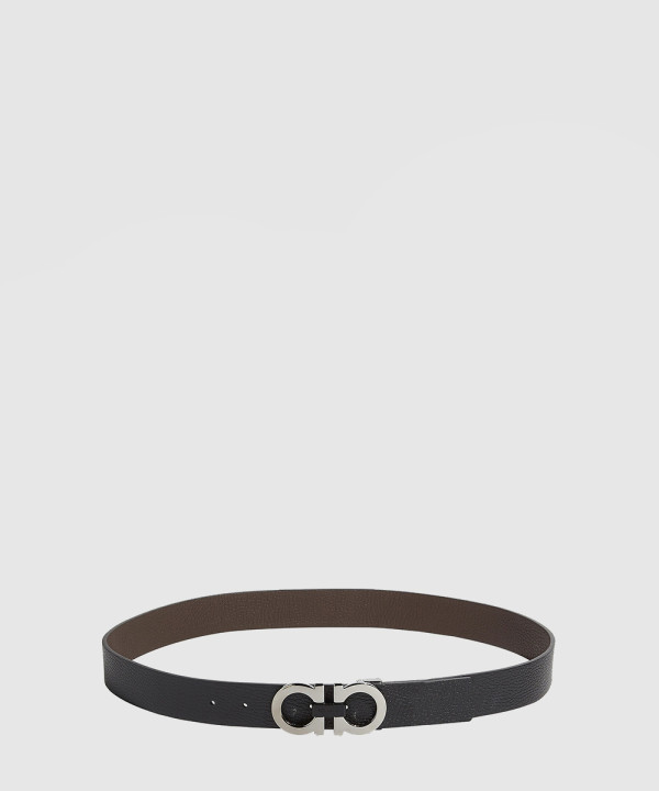 페레가모 길이 조절이 가능한 리버서블 간치니 벨트 678783