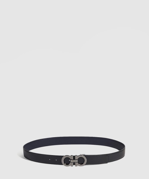 페레가모 길이 조절이 가능한 리버서블 간치니 벨트 679710