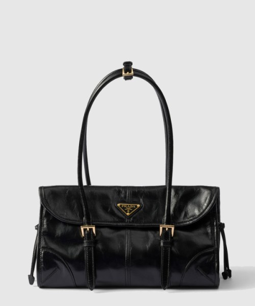 프라다 미디엄 가죽 숄더백 1BD376