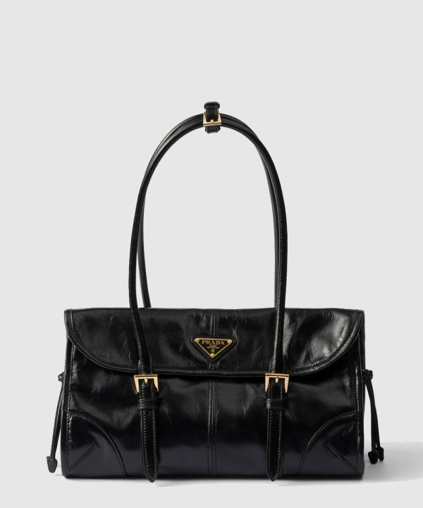 프라다 미디엄 가죽 숄더백 1BD376