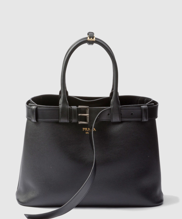 프라다 벨트가 달린 라지 핸드백 1BA416