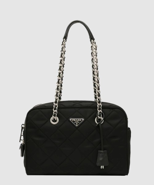 프라다 퀼팅 미듐 숄더백 1BB072