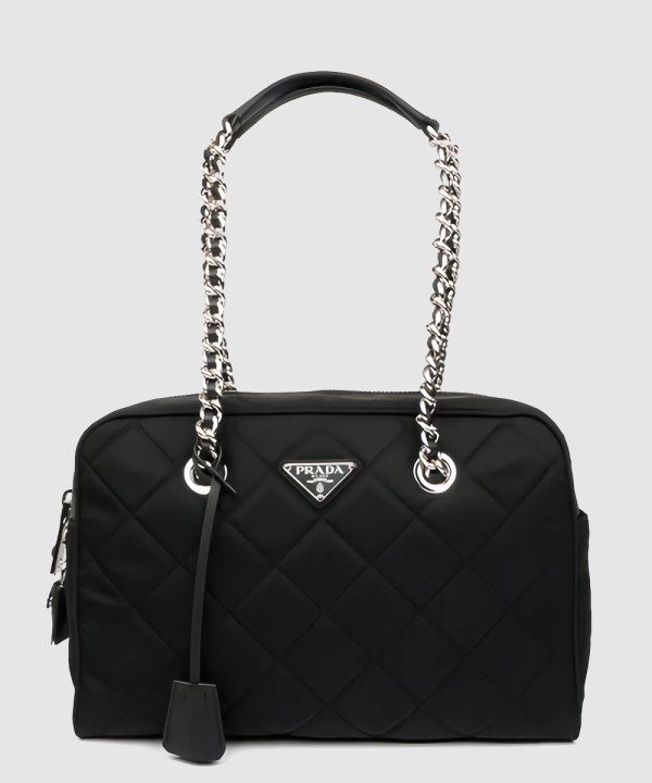 프라다 퀼팅 라지 숄더백 BL0774