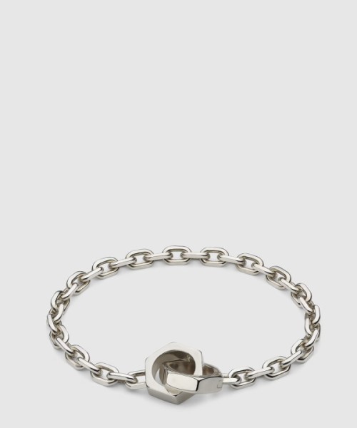 구찌 참이 포함된 트레이드마크 체인 팔찌 796366