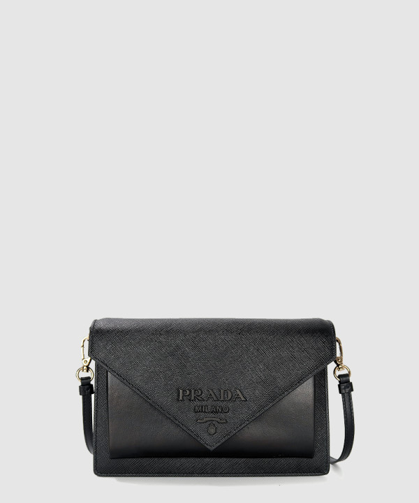 프라다 가죽 미니 엔벌로프백 1BP020