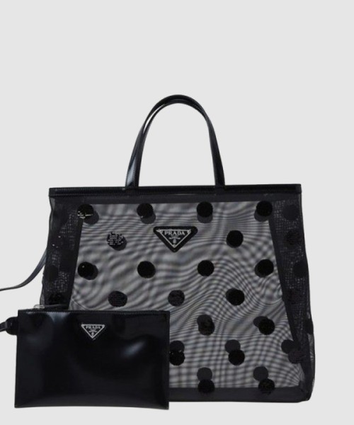 프라다 메쉬 토트백 1BG416