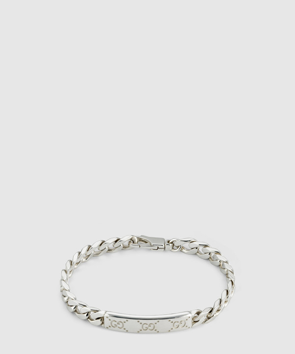 구찌 GG 태그 구찌 시그니처 팔찌 814851