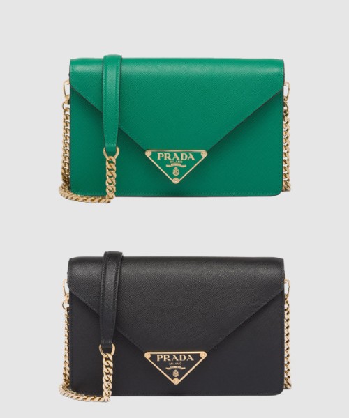 프라다 사피아노 가죽 숄더백 1BD318