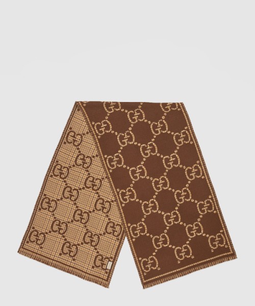 구찌 GG 울 스카프 660025