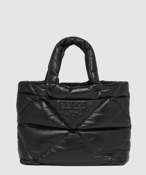 프라다 가죽 패딩 토트백 1BG411