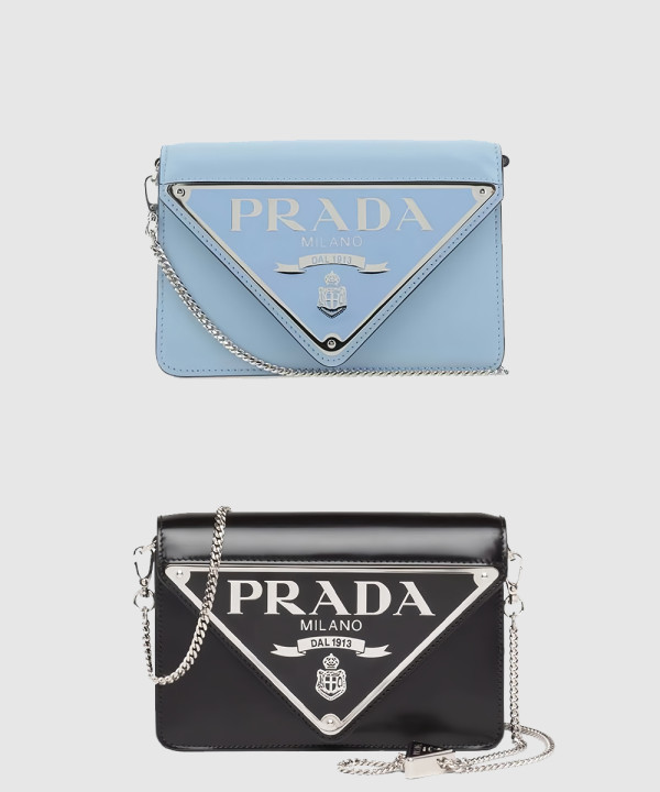 프라다 빅 삼각 크로스백 1BH189