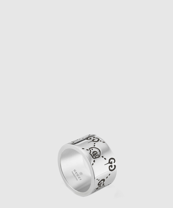구찌 고스트 링 실버링 반지 455319
