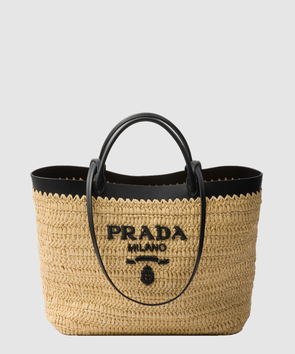 프라다 라피아 토트백 1BG499