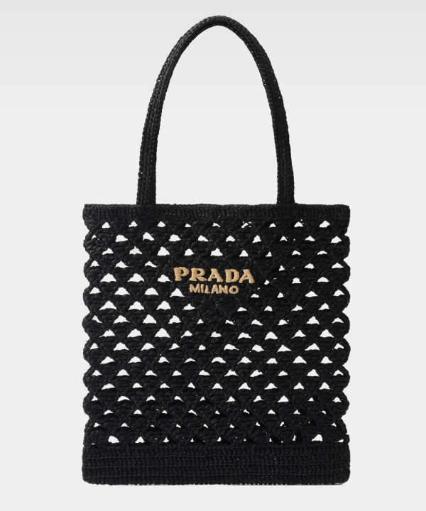 프라다 크로셰 토트백 1BG493