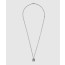 구찌 스퀘어 G 십자가 장식의 실버 목걸이 55276