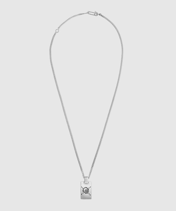 구찌 실버 펜던트 목걸이 455315
