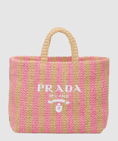 프라다 크로셰 토트백 1BG392