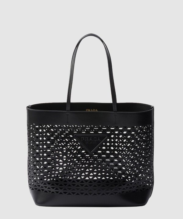 프라다 라지 가죽 토트백 1BG503