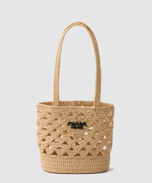 프라다 크로셰 토트백 1BG494