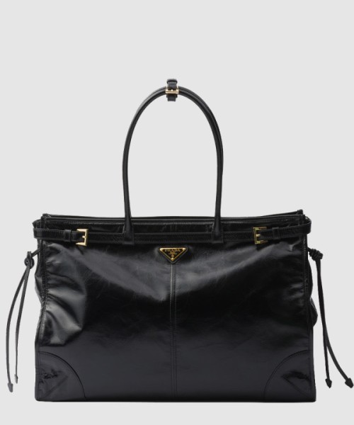 프라다 라지 가죽 핸드백 1BA439