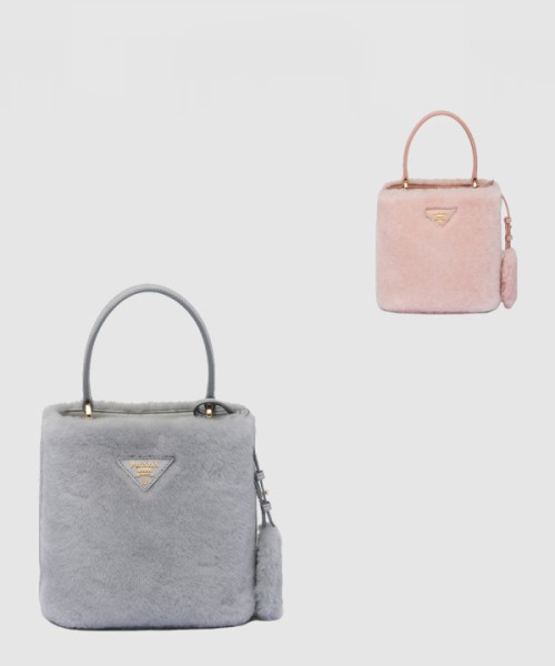 프라다 울 버킷백 1BA373