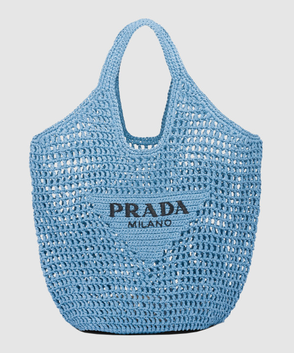 프라다 크로셰 토트백 1BG424