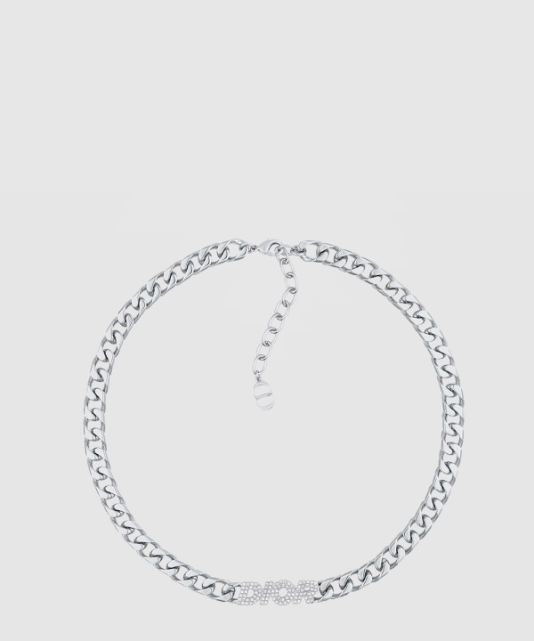 디올 Dior Italic 체인 링크 목걸이 N1507