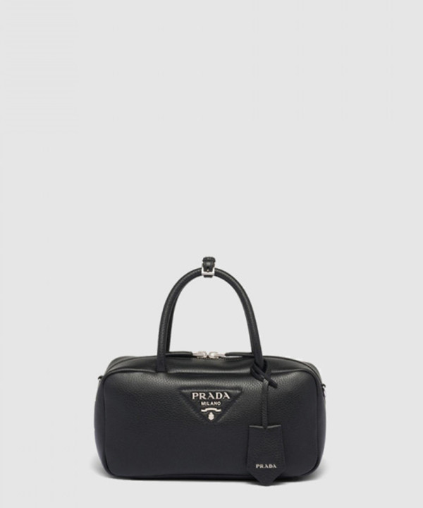 프라다 가죽 탑 핸들백 1BB102