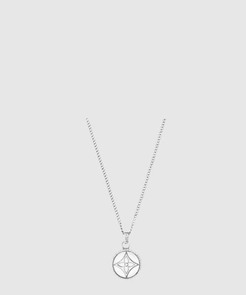 루이비통 트위스티드 플라워 펜던트 목걸이 M00916