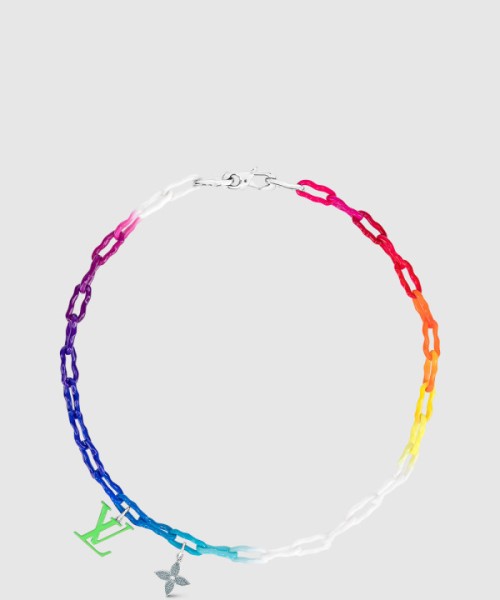 루이비통 레인보우 참 목걸이 M00275