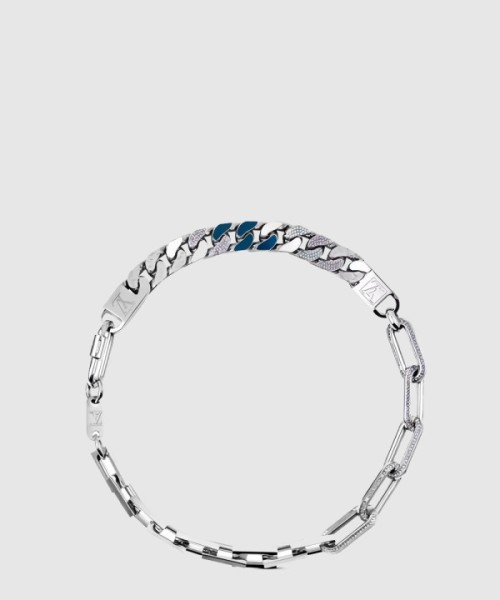 루이비통 체인 링크 패치 목걸이 MP2461