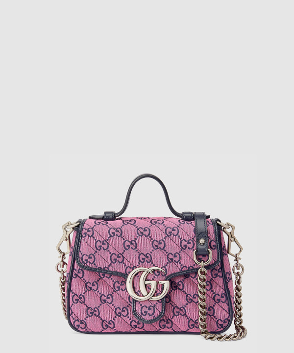 구찌 GG 마몽 멀티컬러 미니 탑핸들백 583571