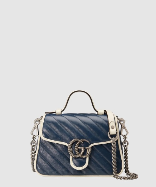 구찌 GG 마몽 미니 탑핸들백 583571