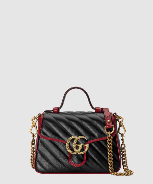 구찌 GG 마몽 미니 탑핸들백 583571