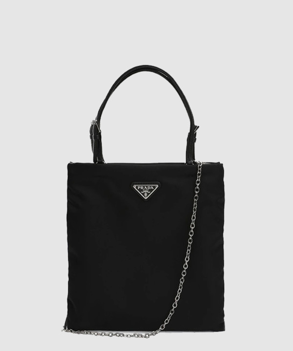 프라다 크리스탈 새틴 핸드백 1BA253