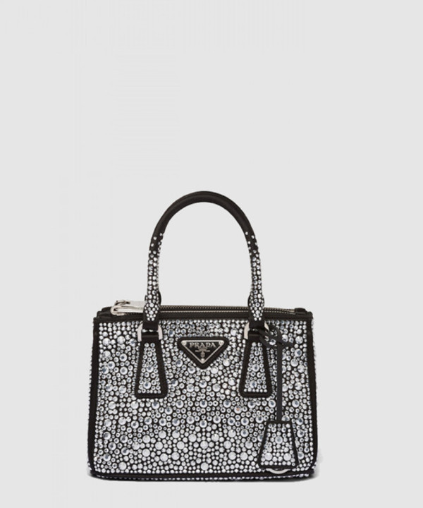 프라다 크리스탈 갤러리아 토트백 미니 1BA906