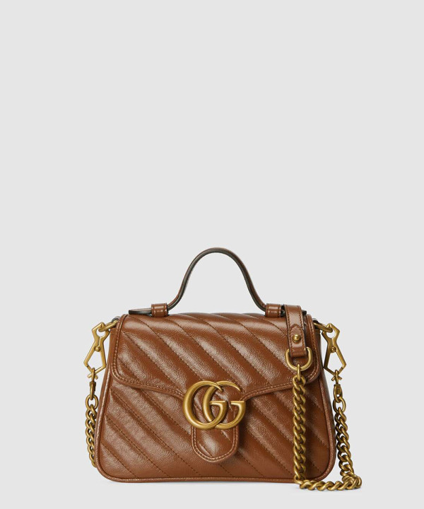 구찌 GG 마몽 미니 탑핸들백 583571