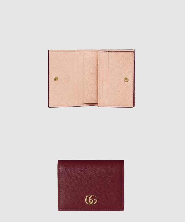 구찌 GG 마몽 바이컬러 스몰 지갑 456126
