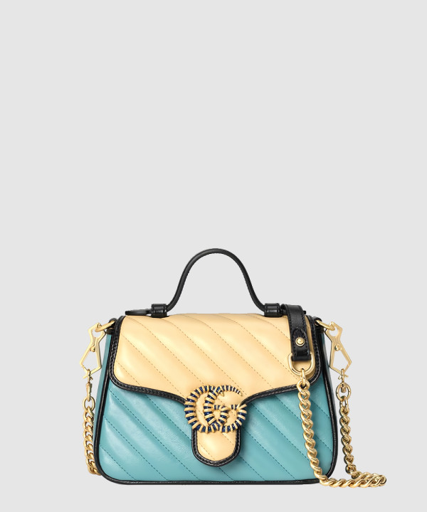 구찌 GG 마몽 미니 탑핸들백 583571